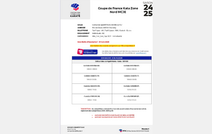 Coupe de France zone nord kata MCJE à Chambly
